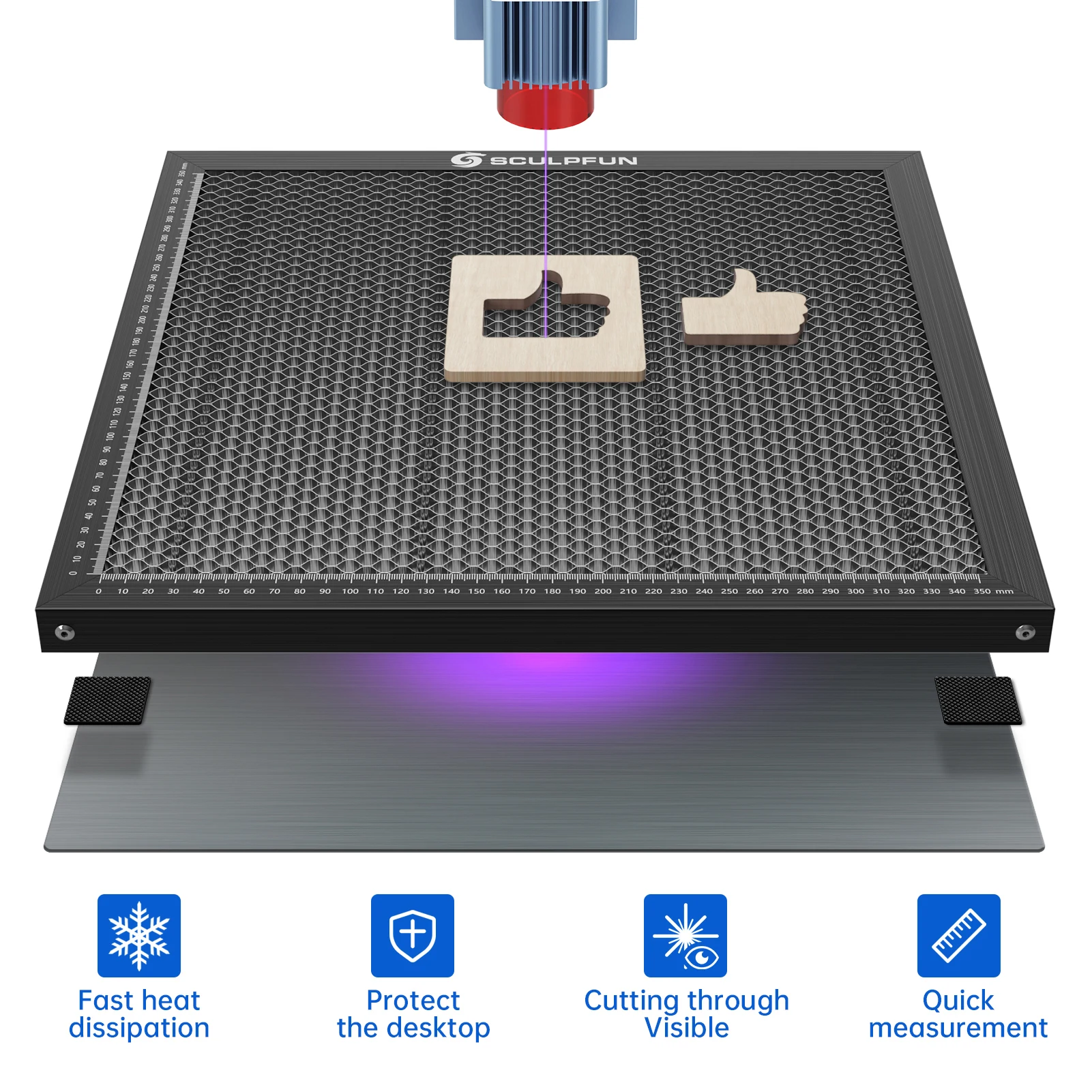 Honeycomb Laser Bed - Łóżko robocze do grawerowania laserowego Stół