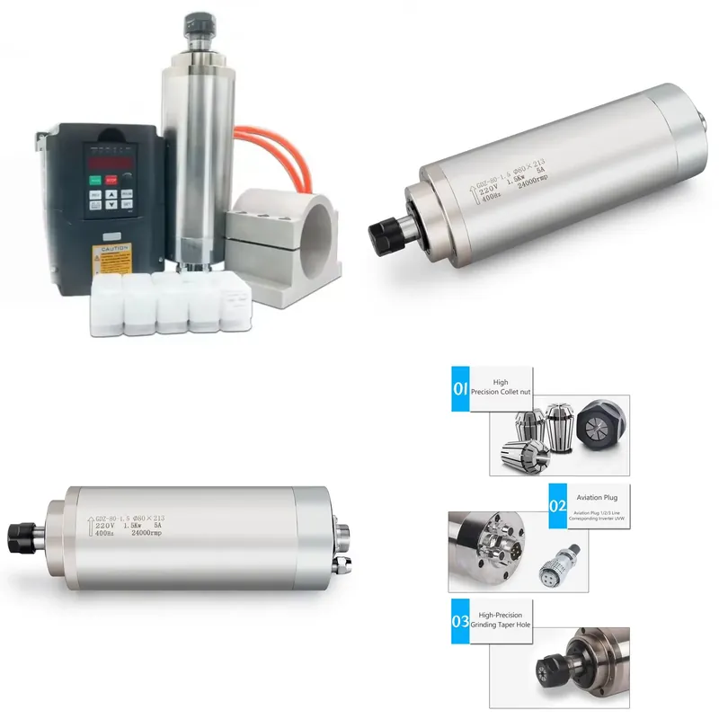 Zestawy silników wrzecionowych – Cnc Spindle Motor recenzja i cena
