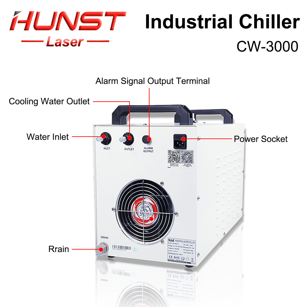 HUNST S&A CW3000 Przemysłowa C – Laser Industrial Chiller recenzja i cena