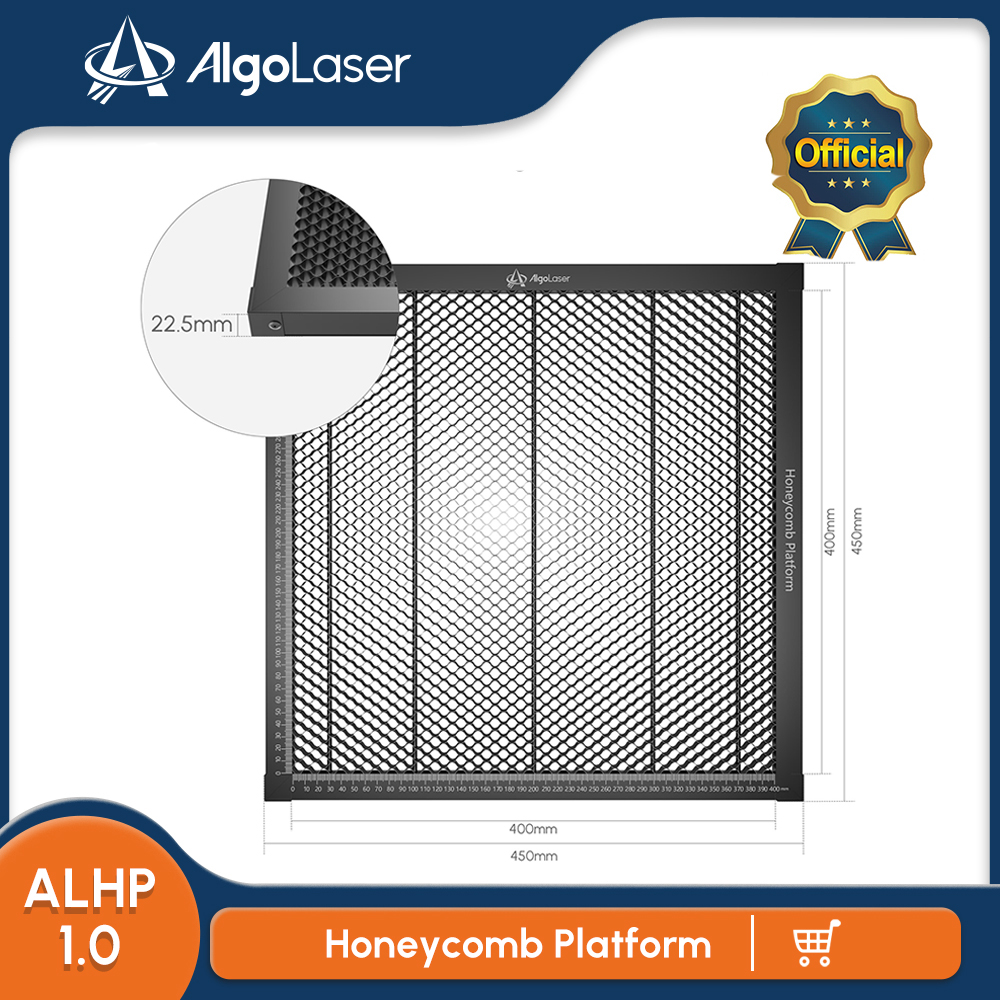 AlgoLaser 40x40cm Stalowy Pane – Honeycomb Laser Bed recenzja i cena