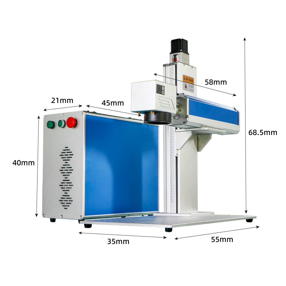 Laserowa grawerka światłowodow – Industrial Laser Engraver recenzja i cena