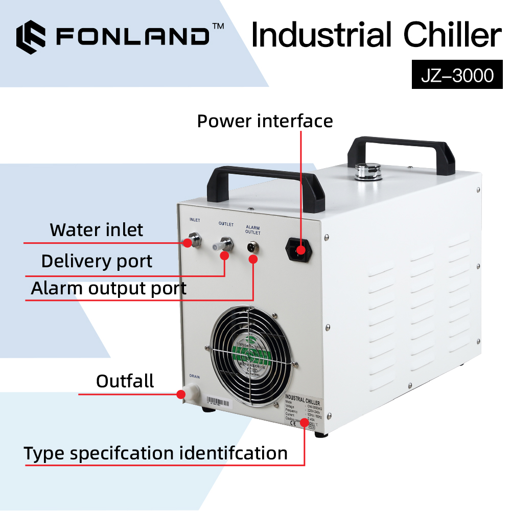 FONLAND JZ-3000 DG110V AG220V  – Industrial Laser Engraver recenzja i cena