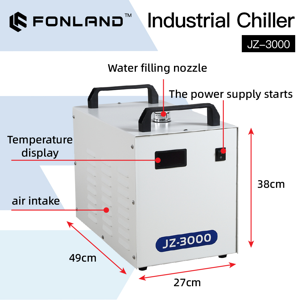 FONLAND JZ-3000 DG110V AG220V  – Industrial Laser Engraver recenzja i cena